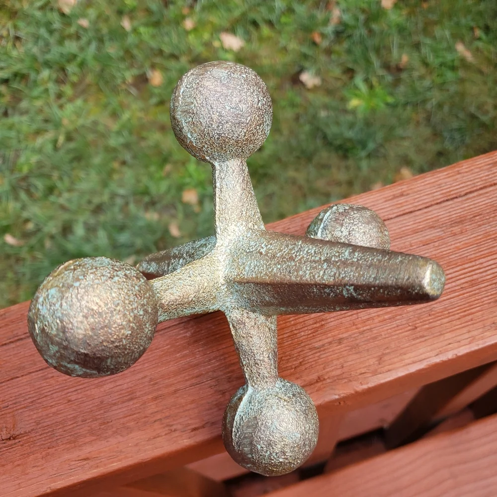 'Jacks' Heavy Paperweight - Bookend - Doorstop - Decorative Piece (Cast Iron)